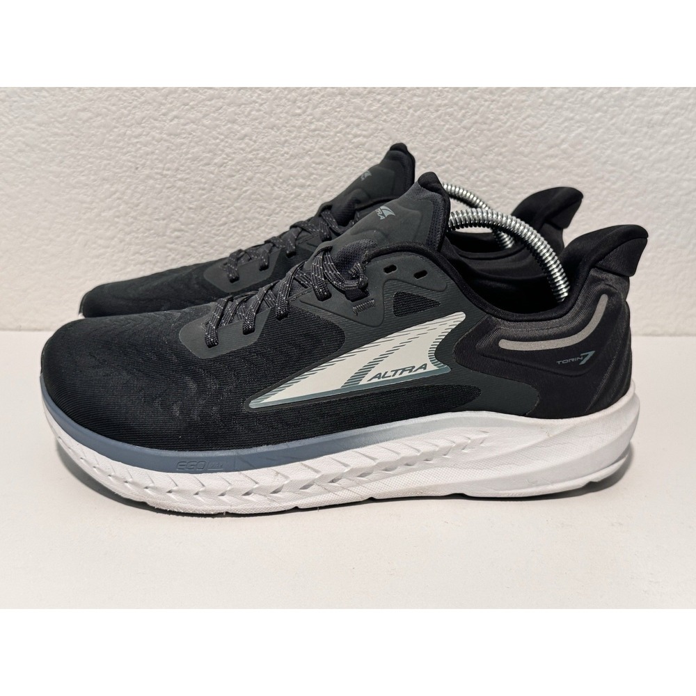 Altra Mens Torin 7 Running Shoe Sz 10 Black White Sneakers Active AL0A82C4000
